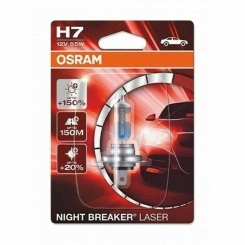 Bec OSRAM Night Breaker Laser H7 12V 55W (1 bec) Bec OSRAM Night Breaker Laser H7 12V 55W (1 bec)