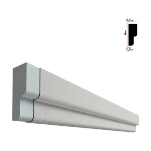 Brâu decorativ exterior BEB-001, 200x6x2,5 cm