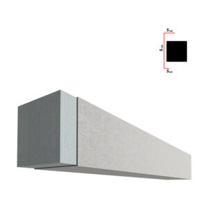 Brâu decorativ exterior BEB-004, 200x5x5 cm