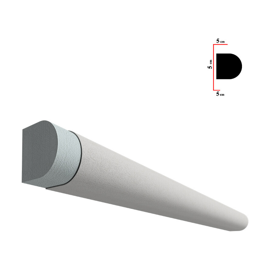 Brâu decorativ exterior BEB-005, 200x5x5 cm Brâu decorativ exterior BEB-005, 200x5x5 cm
