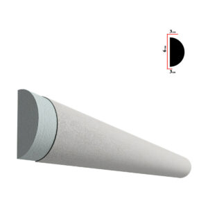 Brâu decorativ exterior BEB-008, 200x6x3 cm