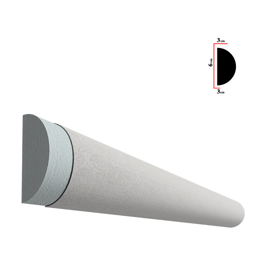Brâu decorativ exterior BEB-008, 200x6x3 cm Brâu decorativ exterior BEB-008, 200x6x3 cm