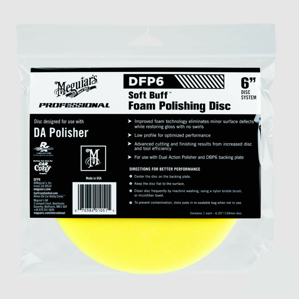 Burete polish Disc 6″ DA Foam Meguiar’s Burete polish Disc 6″ DA Foam Meguiar’s