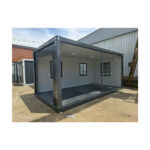 Cadru metalic modular 7 × 3 m (21 mp) pentru terasă, galvanizat și vopsit, kit cu montaj pe șuruburi — imaginea 4