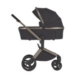 Cărucior multifuncțional 3 în 1 Anex Flo SOLO, culoare neagră