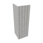 Colțar decorativ fațadă polistiren K-648, 200 x 35 x 35 cm, pentru fațadă