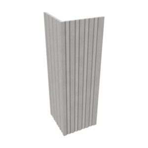 Colțar decorativ fațadă polistiren K-651, 200 x 35 x 35 cm, pentru fațadă
