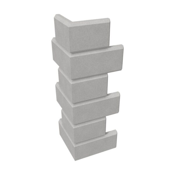 Colțar decorativ fațadă polistiren K-721, 100 x 32 x 32 cm, pentru fațadă