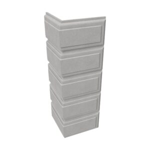 Colțar decorativ fațadă polistiren K-724, 100 x 32 x 32 cm, pentru fațadă