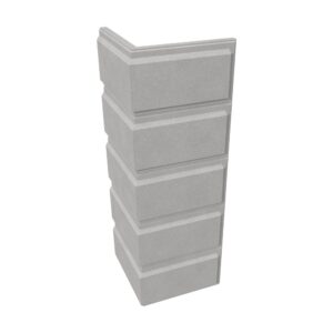 Colțar decorativ fațadă polistiren K-725, 100 x 32 x 32 cm, pentru fațadă