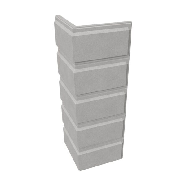 Colțar decorativ fațadă polistiren K-725, 100 x 32 x 32 cm, pentru fațadă
