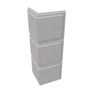 Colțar decorativ fațadă polistiren K-726, 100 x 32 x 32 cm, pentru fațadă