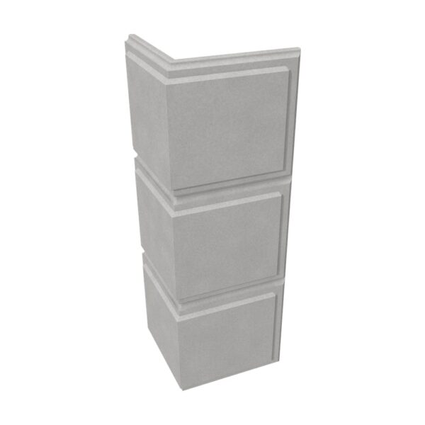 Colțar decorativ fațadă polistiren K-726, 100 x 32 x 32 cm, pentru fațadă