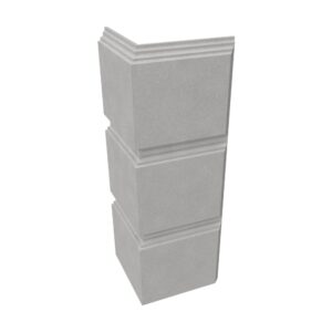 Colțar decorativ fațadă polistiren K-727, 100 x 32 x 32 cm, pentru fațadă