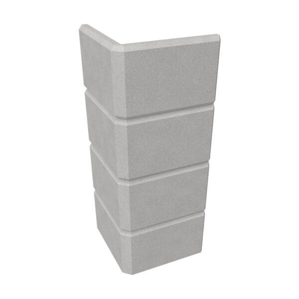 Colțar decorativ fațadă polistiren K-729, 100 x 36 x 36 cm, pentru fațadă