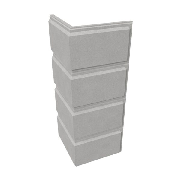 Colțar decorativ fațadă polistiren K-732, 100 x 36 x 36 cm, pentru fațadă
