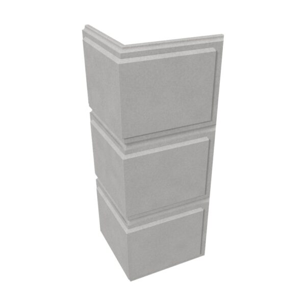 Colțar decorativ fațadă polistiren K-733, 100 x 36 x 36 cm, pentru fațadă