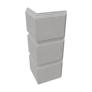 Colțar decorativ fațadă polistiren K-734, 100 x 36 x 36 cm, pentru fațadă