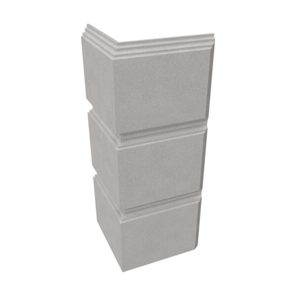 Colțar decorativ fațadă polistiren K-734, 100 x 36 x 36 cm, pentru fațadă
