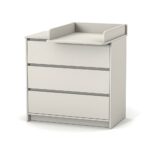 Comodă camera copii Rian 900, finisaj Cashmere, vedere din lateral