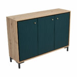 Comodă living Nordic Slim, 1300x370x920 mm, PAL laminat și MDF, design modern și elegant — imaginea 5