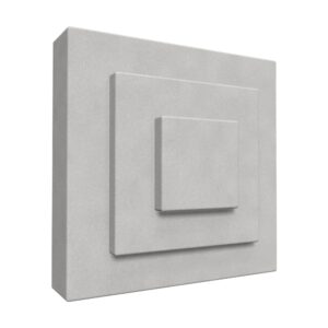 Consolă decorativă fațadă AC-937, 16 x 16 x 5,5 cm, pentru fațadă