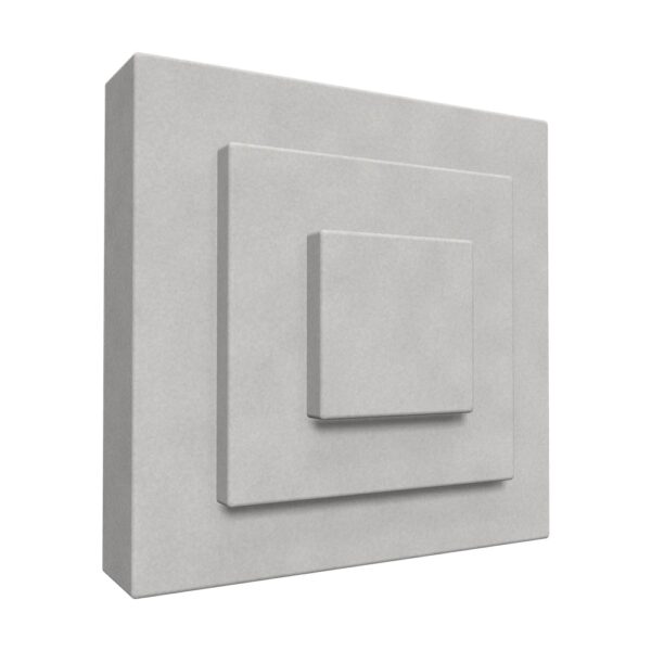 Consolă decorativă fațadă AC-937, 16 x 16 x 5,5 cm, pentru fațadă