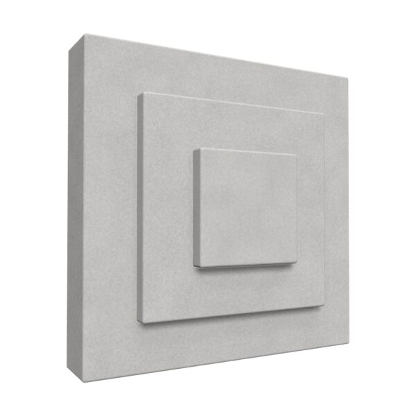 Consolă decorativă fațadă AC-938, 19 x 19 x 5,5 cm, pentru fațadă