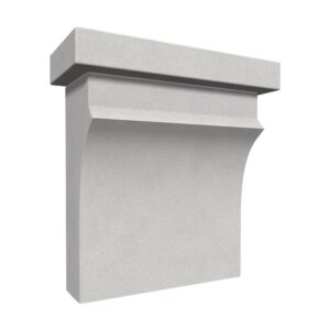 Consolă decorativă fațadă AC-939, 13 x 12 x 5 cm, pentru fațadă