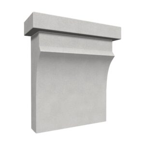 Consolă decorativă fațadă AC-940, 16 x 14,5 x 5 cm, pentru fațadă