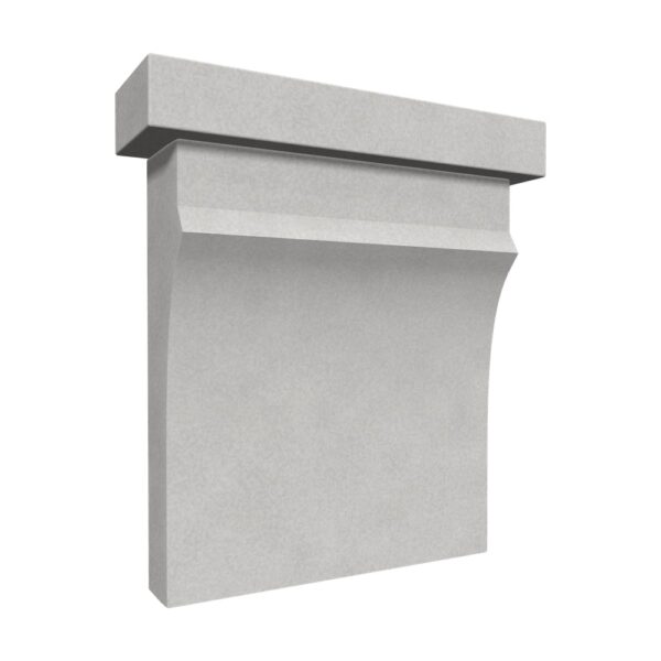 Consolă decorativă fațadă AC-941, 20 x 18 x 5 cm, pentru fațadă