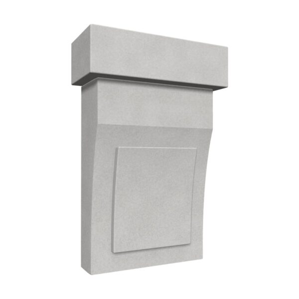 Consolă decorativă fațadă AC-943, 18,3 x 12 x 5 cm, pentru fațadă