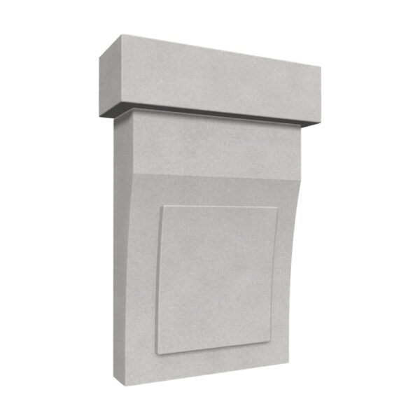 Consolă decorativă fațadă AC-944, 21,3 x 14,5 x 5 cm, pentru fațadă
