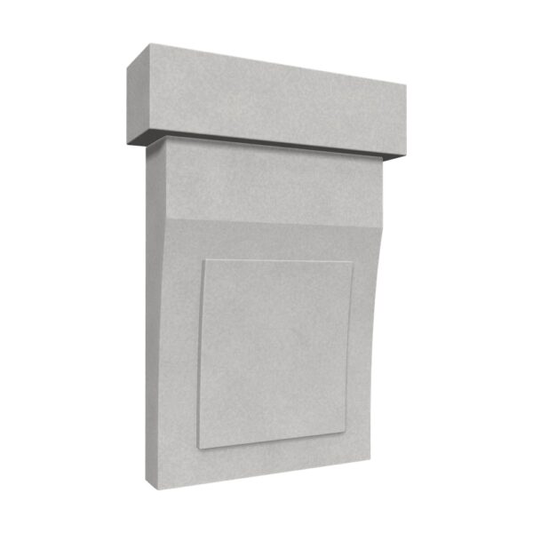 Consolă decorativă fațadă AC-945, 26 x 18 x 5 cm, pentru fațadă