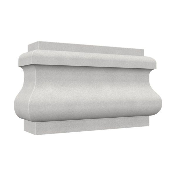 Consolă decorativă fațadă AC-948, 10 x 17,7 x 5,1 cm, pentru fațadă