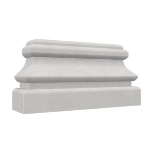 Consolă decorativă fațadă AC-953, 11,5 x 22,6 x 5,8 cm, pentru fațadă