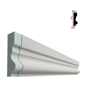 Cornișă decorativă exterior BEC-003, 200x17x4,5 cm