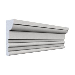 Cornișă fațadă polistiren A-305, 200 x 17 x 6,5 cm, pentru fațadă