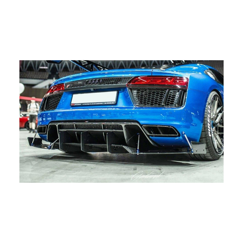 Difuzor bară spate compatibil cu Audi R8 4S (15-18) Maxton Design Difuzor bară spate compatibil cu Audi R8 4S (15-18) Maxton Design