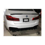 Difuzor bară spate compatibil cu BMW Seria 5 G30 G31 (17-23) M5 Design — imaginea 6