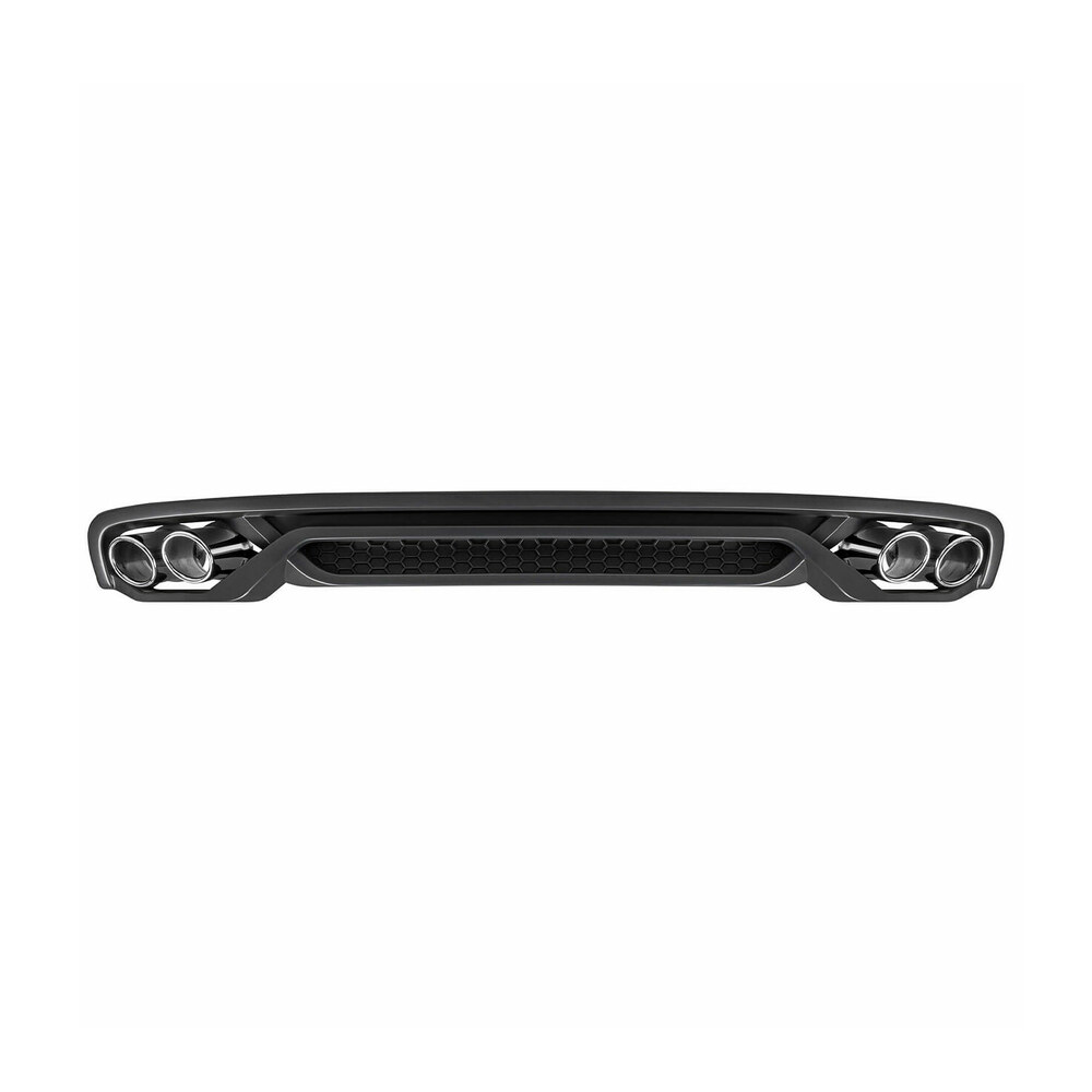 Difuzor cu ornamente evacuare compatibil cu Audi A4 B8.5 (12-15) Difuzor cu ornamente evacuare compatibil cu Audi A4 B8.5 (12-15)