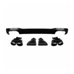 Difuzor cu ornamente evacuare compatibil cu Audi A7 C8 (19-22) (cod RDAA7C8SA)