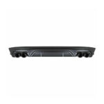 Difuzor cu ornamente evacuare compatibil cu Audi Q5 (18-22) (cod RDAUQ5B)