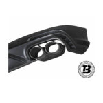 Difuzor cu ornamente evacuare compatibil cu Audi Q5 (18-22) (cod RDAUQ5C) — imaginea 3
