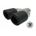 Difuzor cu ornamente evacuare compatibil cu BMW Seria 5 F10 (11-17) — imaginea 3