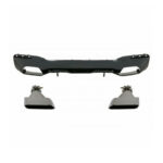 Difuzor cu ornamente evacuare compatibil cu BMW Seria 5 G30 (17-20) (cod CORDBMG30MPDOPBTY)
