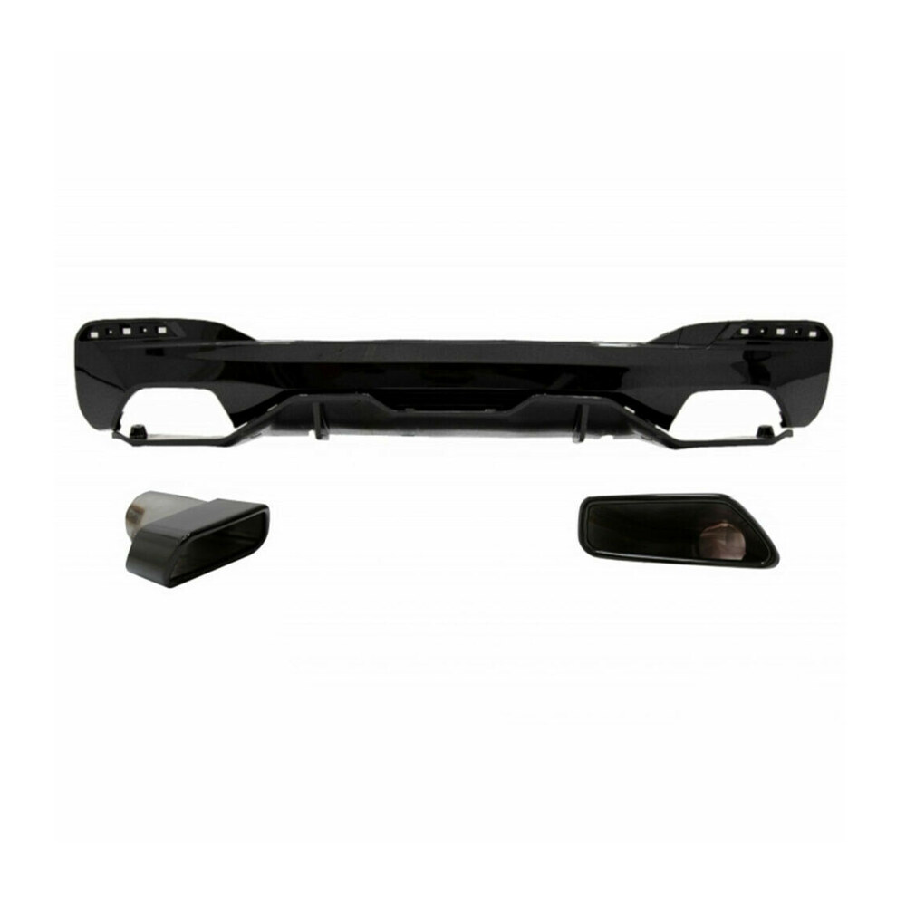Difuzor cu ornamente evacuare compatibil cu BMW Seria 5 G30 (17-20) (cod CORDBMG30MPDOPBTYB) Difuzor cu ornamente evacuare compatibil cu BMW Seria 5 G30 (17-20) (cod CORDBMG30MPDOPBTYB)