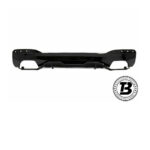 Difuzor cu ornamente evacuare compatibil cu BMW Seria 5 G30 (17-20) (cod CORDBMG30MPDOPBS) — imaginea 2