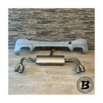 Difuzor cu ornamente evacuare compatibil cu BMW X4 F26 (14-17)