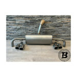 Difuzor cu ornamente evacuare compatibil cu BMW X4 F26 (14-17) — imaginea 4